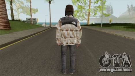 Skin Random 136 (Outfit North Face) for GTA San Andreas