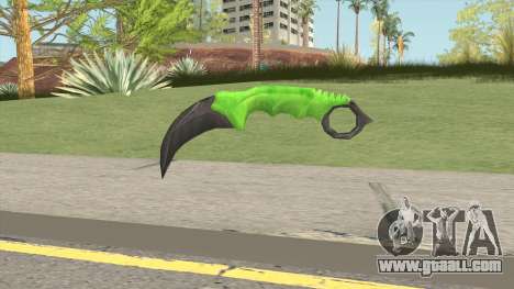 Knife V1 (Apocalypse) for GTA San Andreas