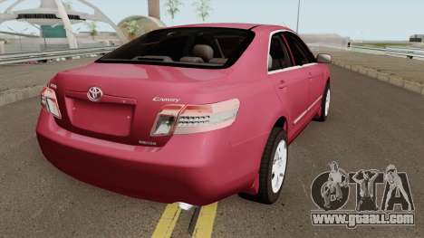 Toyota Camry 2011 Standard (Full 3D) for GTA San Andreas