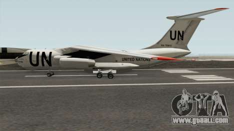 Ilyushin Il-76TD United Nations for GTA San Andreas