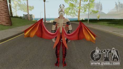 Supergirl Fury Outfit for GTA San Andreas