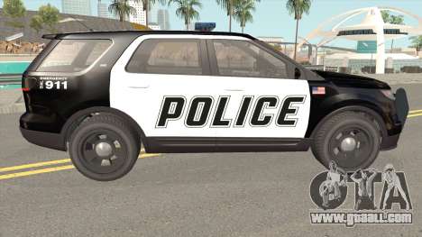 Vapid Police Cruiser Utility GTA V for GTA San Andreas