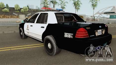 Ford Crown Victoria LAPD 2003 for GTA San Andreas