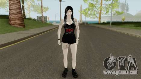 Metal Girl Skin for GTA San Andreas