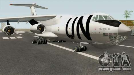 Ilyushin Il-76TD United Nations for GTA San Andreas