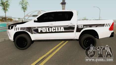 Toyota Hilux POLICIJA BiH for GTA San Andreas