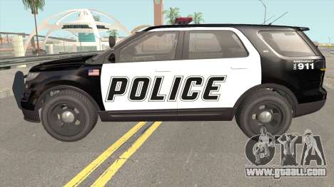 Vapid Police Cruiser Utility GTA V for GTA San Andreas
