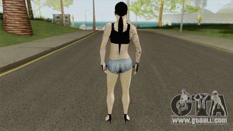 Rock Girl Skin for GTA San Andreas