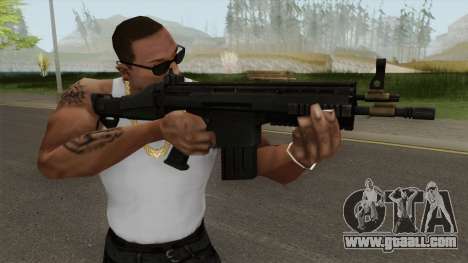 Battlefield 3 SCAR-H for GTA San Andreas