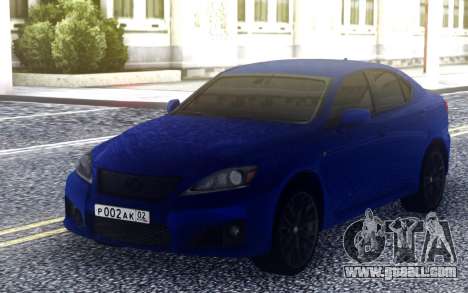 Lexus IS-F for GTA San Andreas