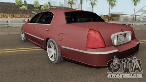 Lincoln Town Car (SA Style) 2011 for GTA San Andreas