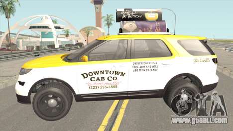 Vapid Scout Taxi GTA V for GTA San Andreas