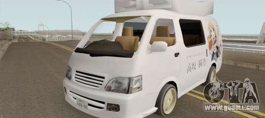 Toyota Hiace 2004 (Anime Gaisensha) for GTA San Andreas