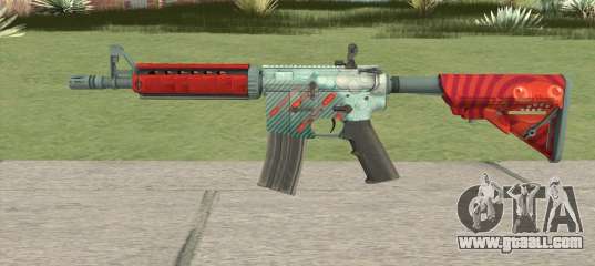 CS-GO M4A4 Bullet Rain for GTA San Andreas