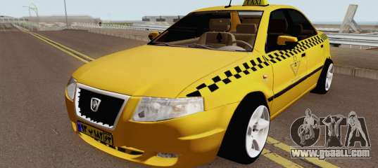 IKCO Samand Soren Taxi for GTA San Andreas