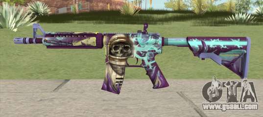 CS-GO M4A4 Desolate Space for GTA San Andreas