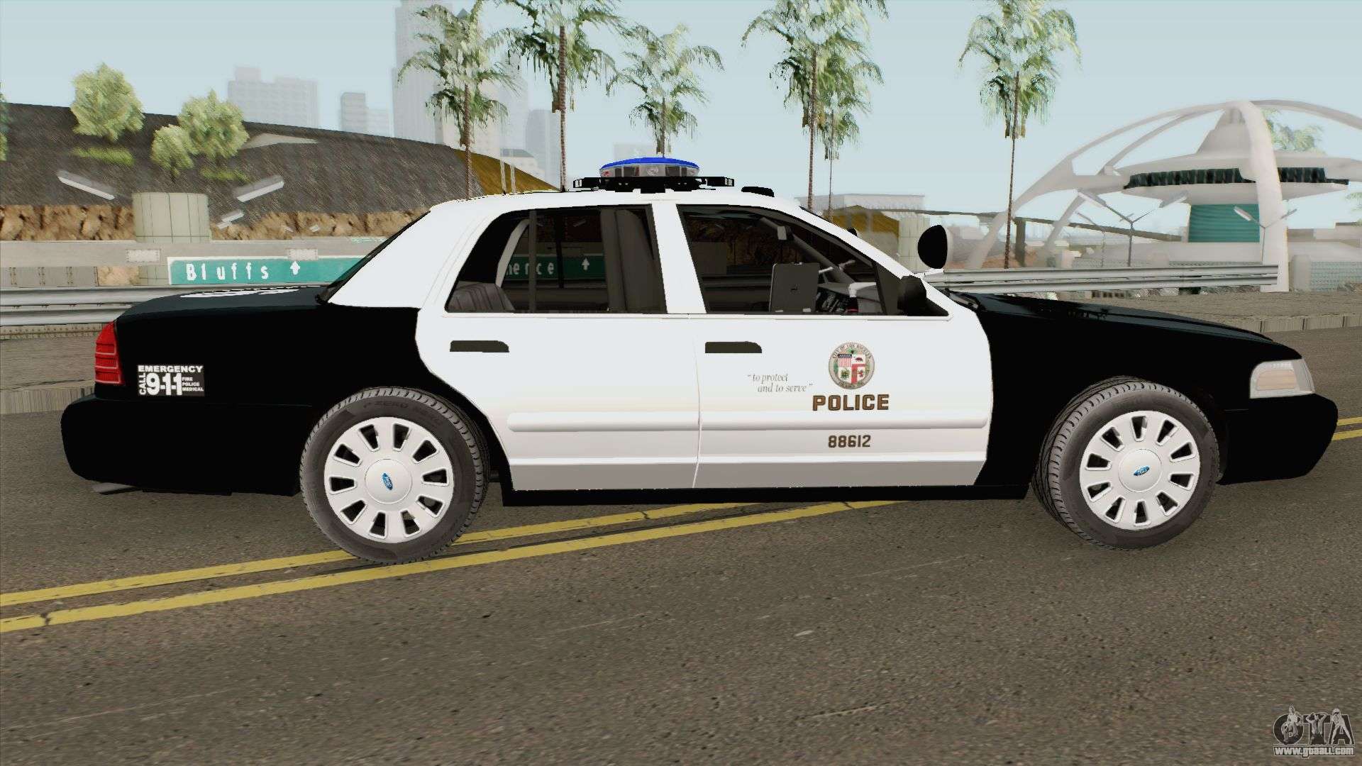 Ford Crown Victoria - Police (NFS MW Pepega) for GTA San Andreas