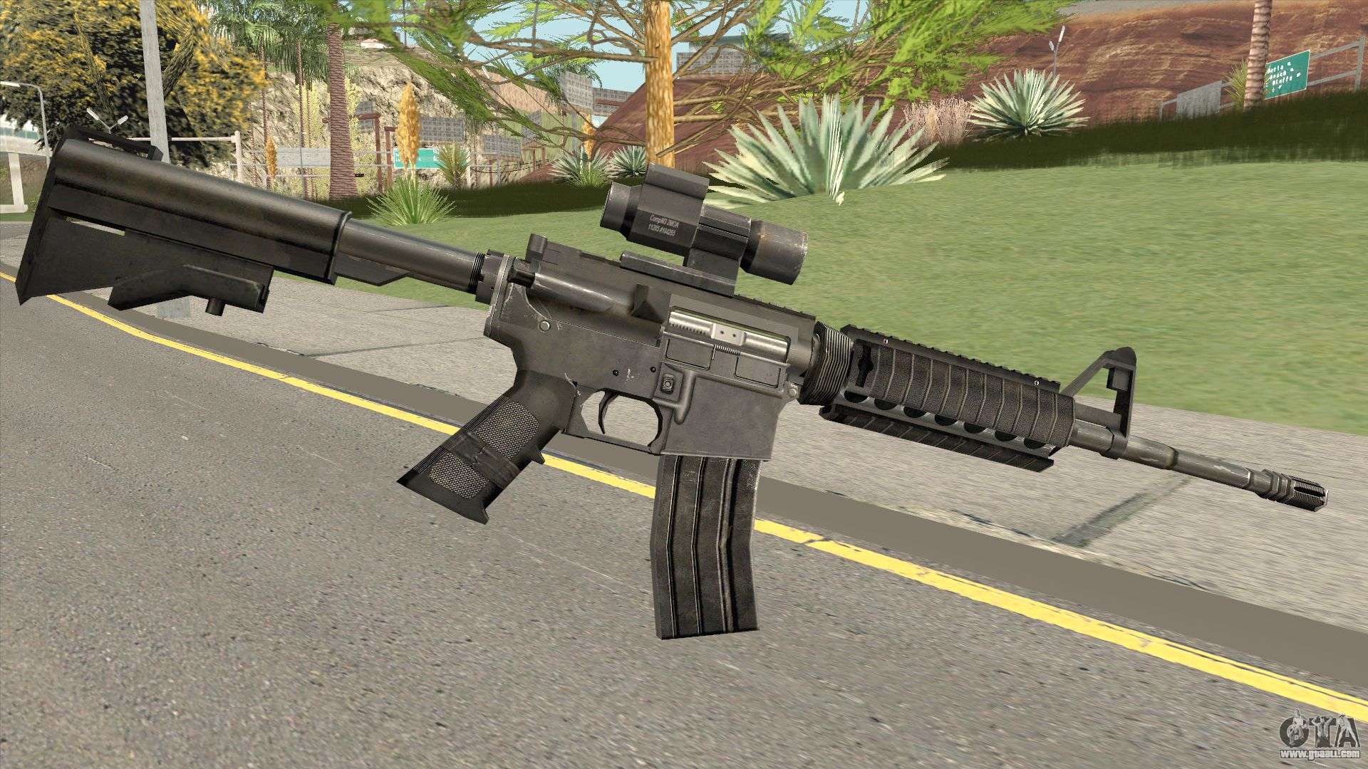Insurgency MIC M4A1 Aimpoint for GTA San Andreas
