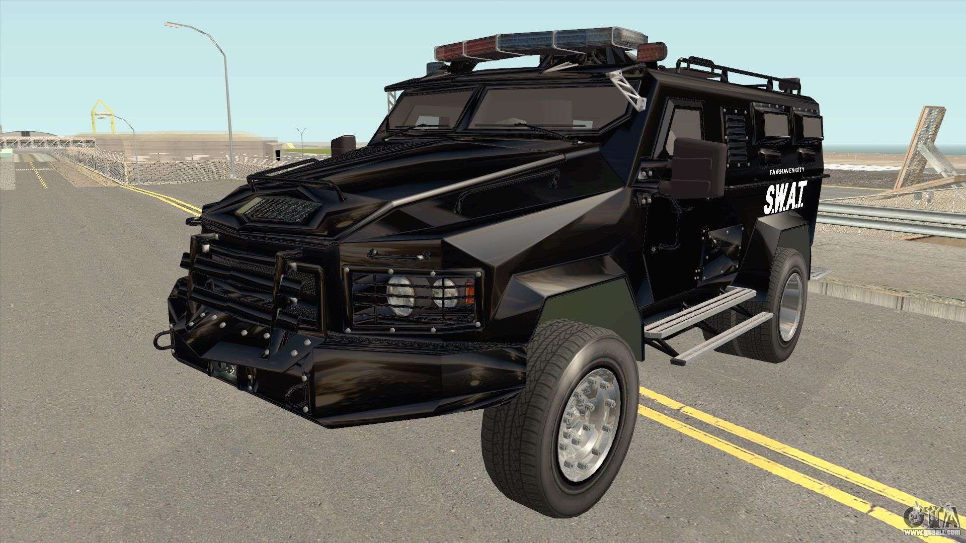 GTA San Andreas Camion Blindado Mod 