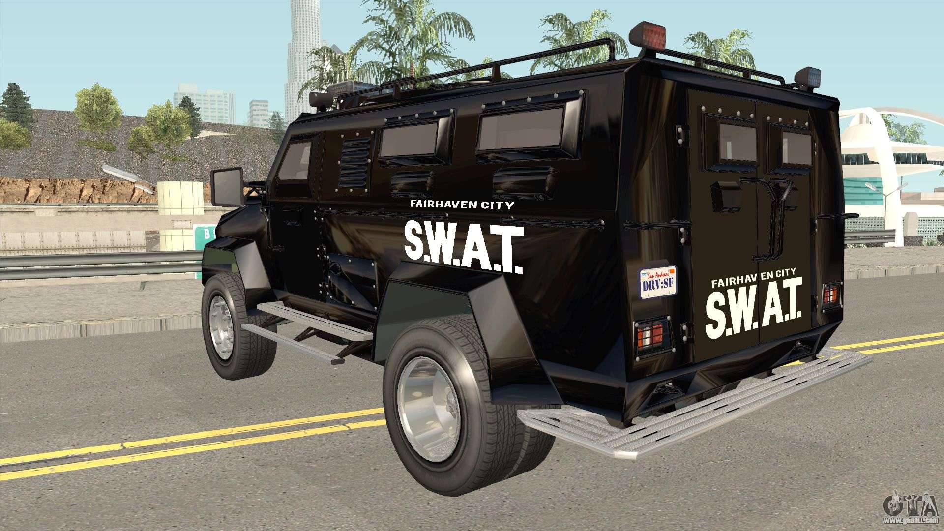 GTA San Andreas Camion Blindado Mod 