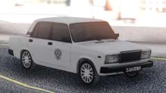 VAZ 2107 White Taxi for GTA San Andreas