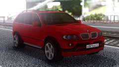 BMW X5 Red for GTA San Andreas