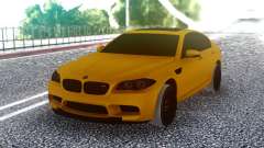 BMW M5 F10 Orange for GTA San Andreas
