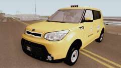 Kia Soul 2015 Taxi Colombiano for GTA San Andreas