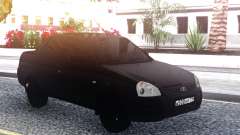 Lada Priora Black for GTA San Andreas