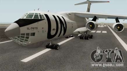 Ilyushin Il-76TD United Nations for GTA San Andreas
