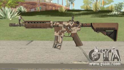 CS-GO M4A4 Desert Storm for GTA San Andreas