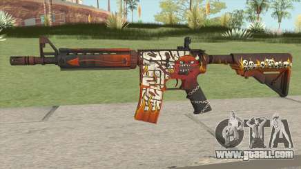 CS-GO M4A4 Hellfire for GTA San Andreas