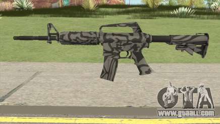 CS:GO M4A1 (Zebra Dark Skin) for GTA San Andreas