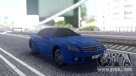 Mercedes-Benz SL65 Blue for GTA San Andreas