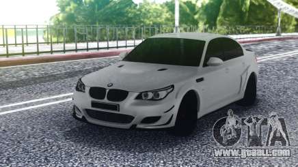 BMW M5 E60 White Sedan for GTA San Andreas