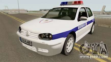 Volkswagen Golf IV Policija Republike Srpske for GTA San Andreas