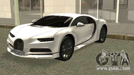 Bugatti Chiron Winter Edition for GTA San Andreas