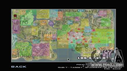 G-Soldier LSRP Detailed Map Radar for GTA San Andreas