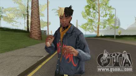 Skin Random 158 (Outfit XXXTentacion) for GTA San Andreas