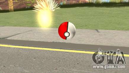 Poke Ball (Red) for GTA San Andreas