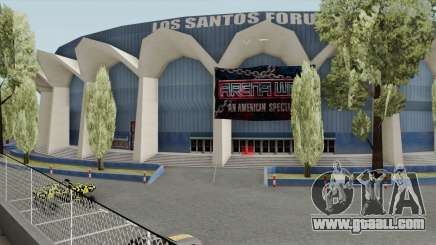 Los Santos Forum With Arena Wars Banners (Beta) for GTA San Andreas