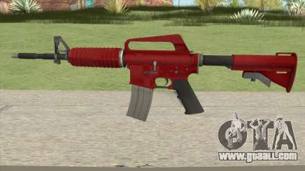 CS:GO M4A1 (Red Skin) for GTA San Andreas
