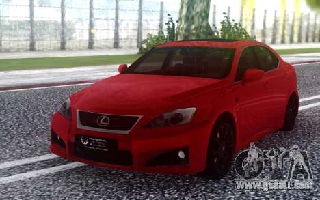 Lexus IS-F 2008-2012 for GTA San Andreas