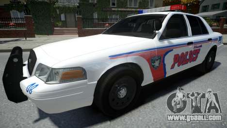 Ford Crown Victoria Woodville Police 2011 for GTA 4