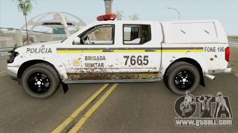 Nissan Frontier Brazilian Police (Dirty) for GTA San Andreas