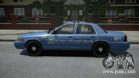 Ford Crown Victoria US NAVY Military Police for GTA 4