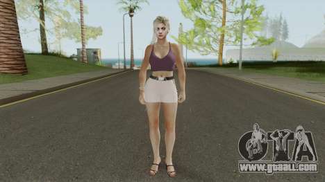 Jill Valentine Casual V1 for GTA San Andreas