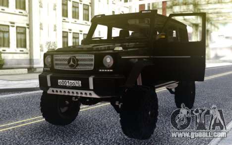 Mercedes-Benz G500 4х4 Black for GTA San Andreas