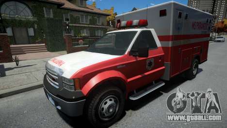 Vapid Sadler Ambulance for GTA 4