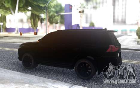 Lexus LX570 2016 BLACK for GTA San Andreas